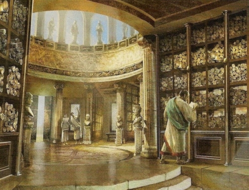 Umar Burned the Alexandria Library