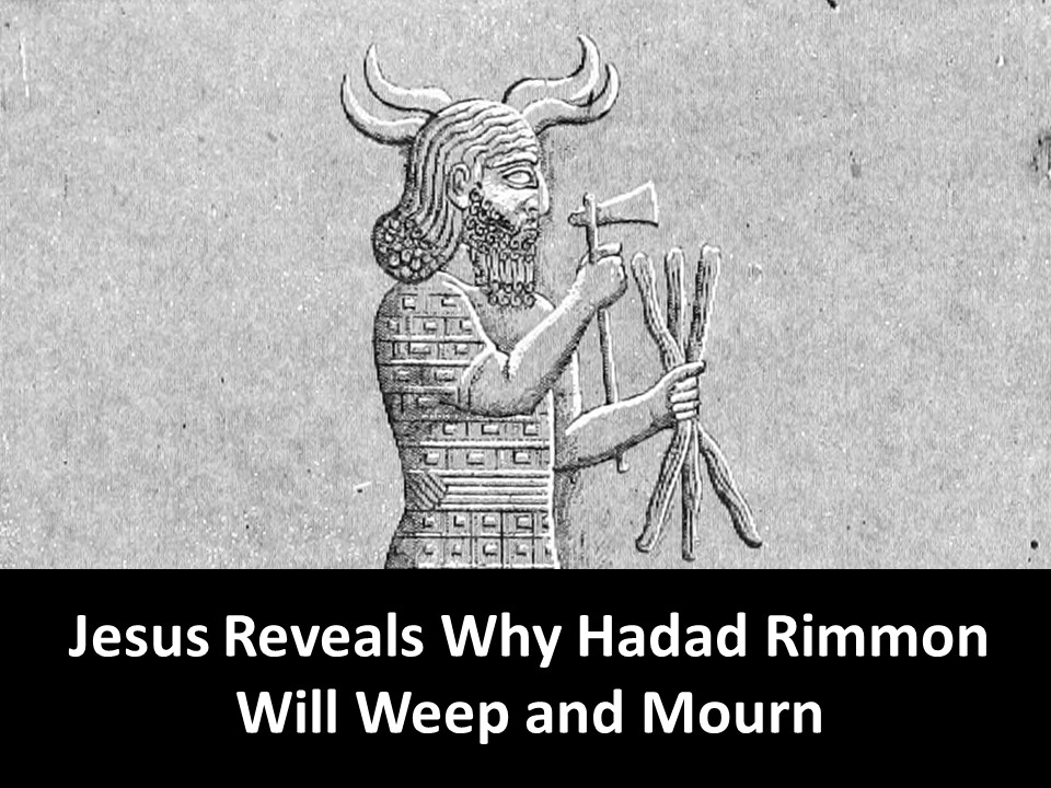 Zechariah Prophecy of Hadad Rimmon Mourning