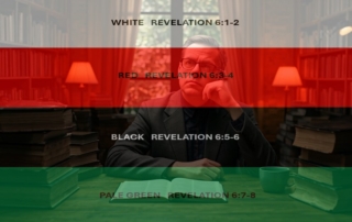 The Four Colors of the Demonic Revelation Horsemen